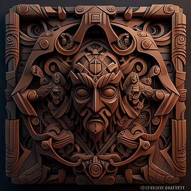 3D модель The Dungeon Of Naheulbeuk The Amulet Of Chaos game (STL)